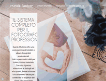 Tablet Screenshot of eventidautore.photorec.it